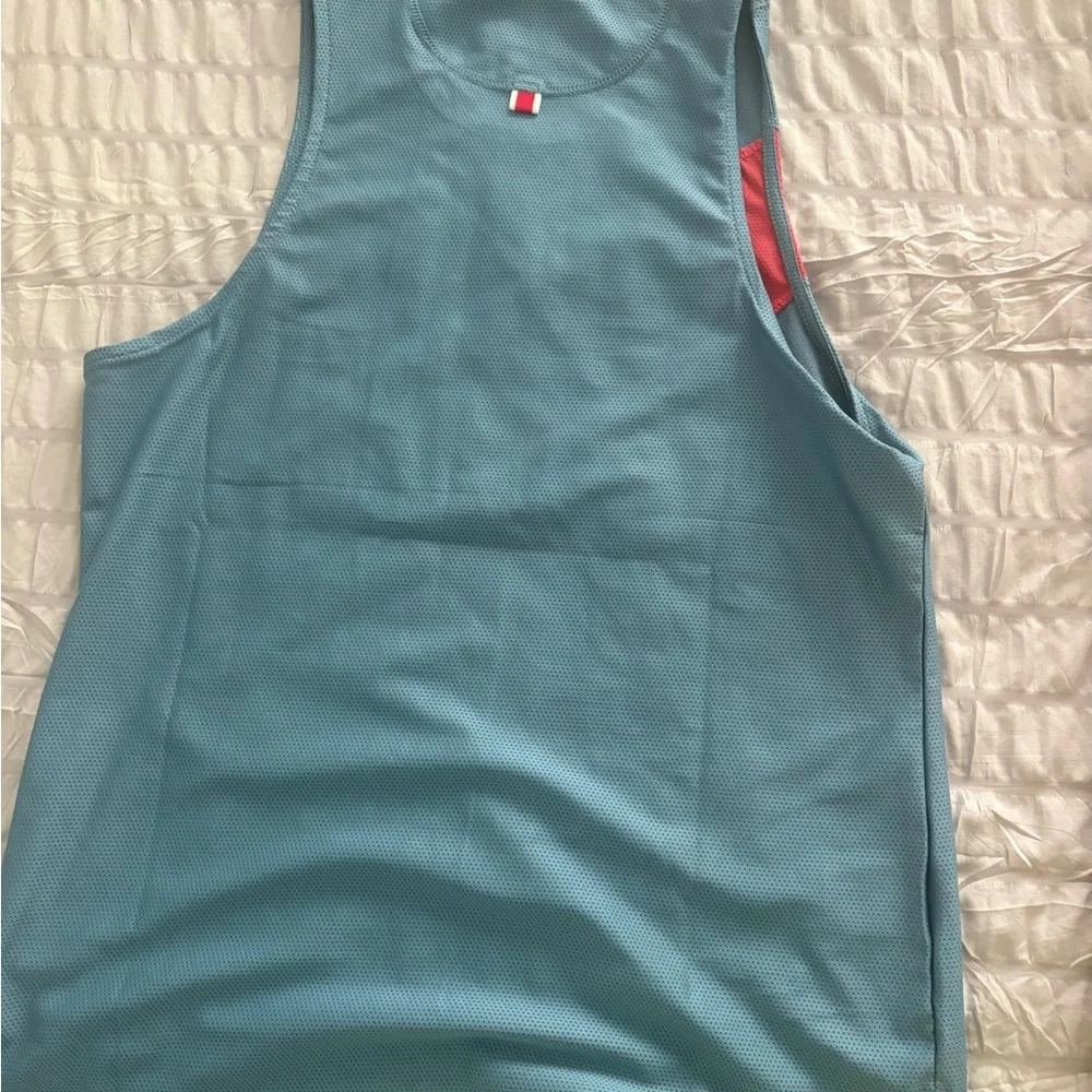 Tracksmith Blue and Red Women’s Tank Top - Picture 5 of 5